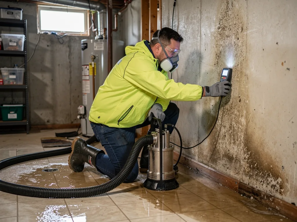 Basement Flooding Cleanup