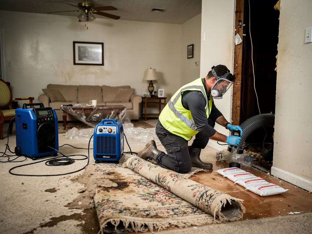 Burst Pipe Cleanup
