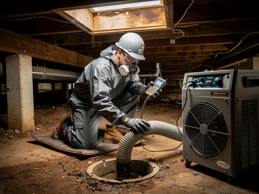 Crawl Space Drying