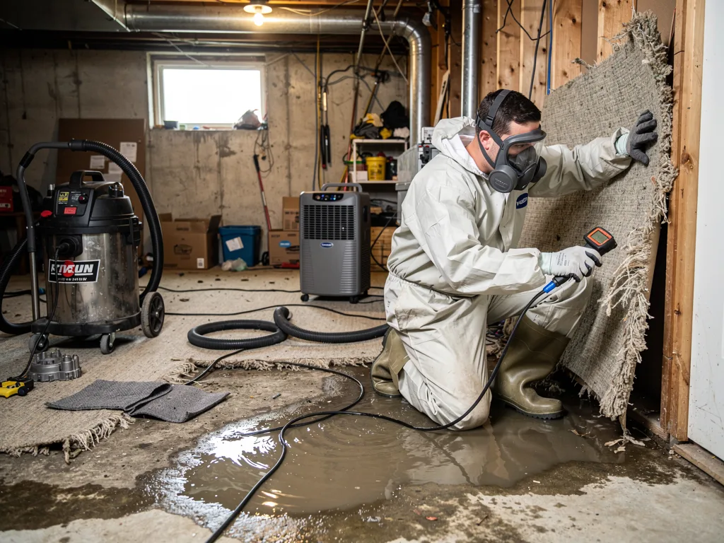 Sewage Backup Cleanup